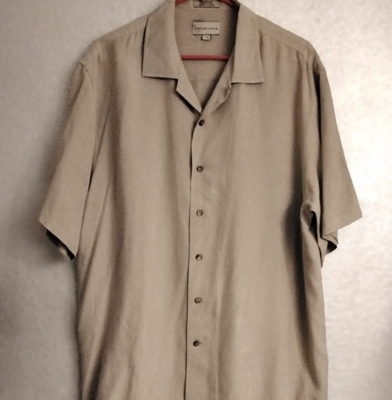 Cutter & Buck Other - Cutter & Buck Men's Silk Shirt    Size LG
